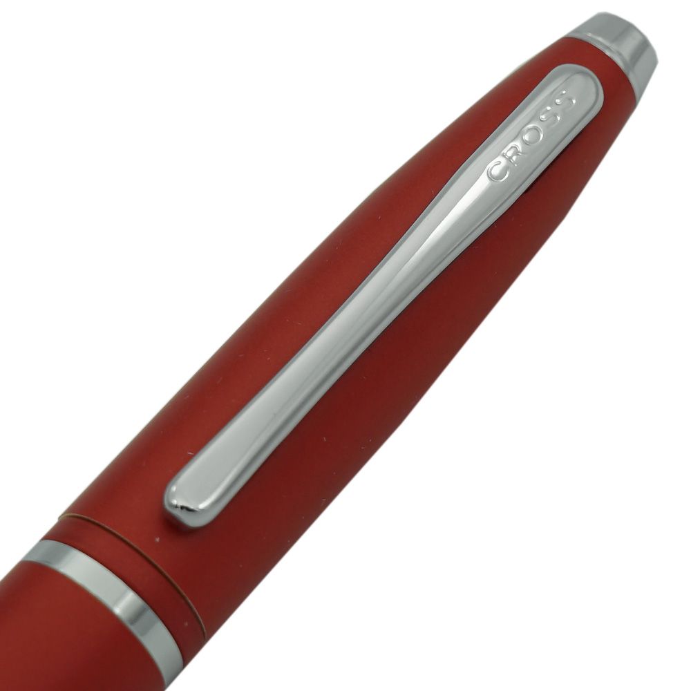 クロス ボールペン メンズ レディース CALAIS カレイ レッド AT0112JP-19 ギフト プレゼント 純正包装可能 名入れ無料 ネーム入れ 名入れギフト ボールペン 文房具【スペシャルラッピング660円(別売り)】