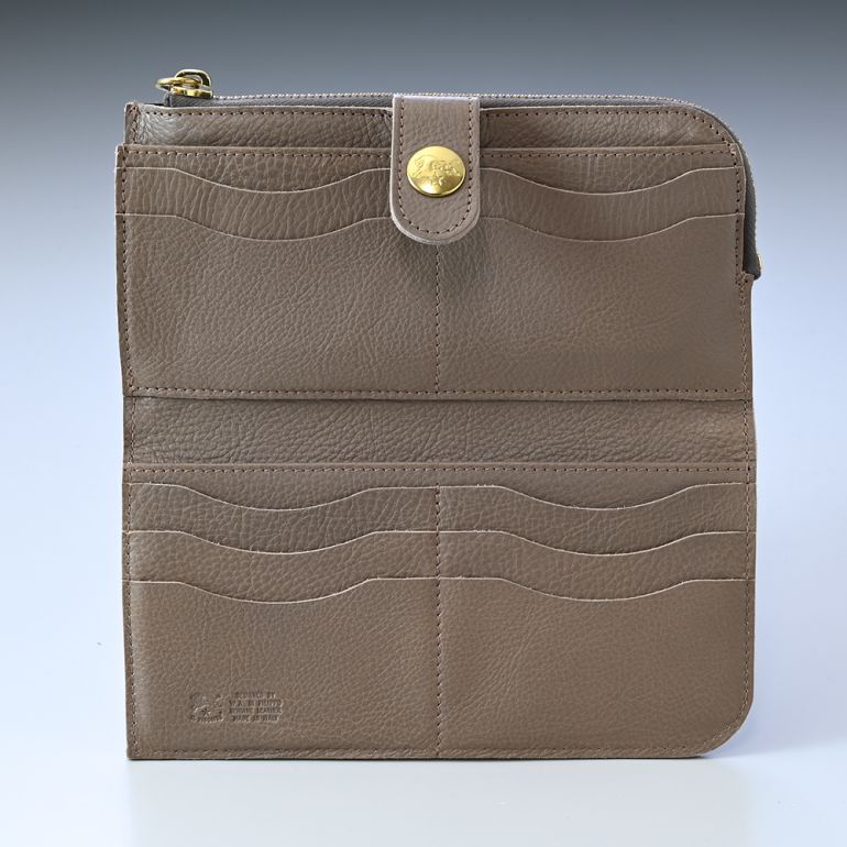 イルビゾンテ IL BISONTE 財布 長財布 メンズ レディース バケッタレザー トルトラ C0782MP 618 SCW011PV0005GY107B 箔押し名入れ可有料 【スペシャルラッピング660円(別売り)】