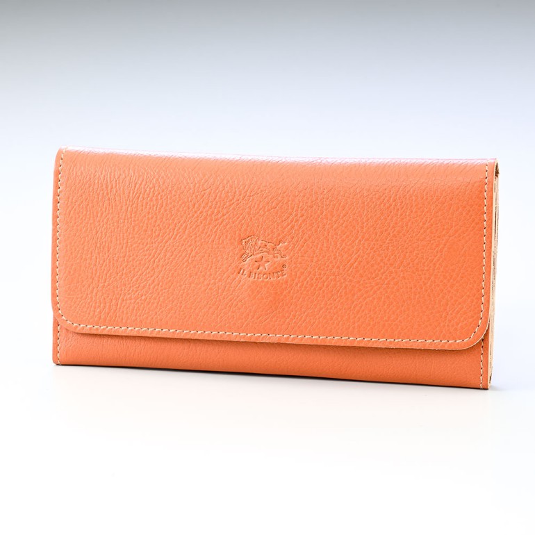 イルビゾンテ IL BISONTE 財布 長財布 カウハイドレザー キャラメル ヤキヌメ C0775 P 145 SCW009PV0005CA101B 箔押し名入れ可有料 【スペシャルラッピング660円(別売り)】