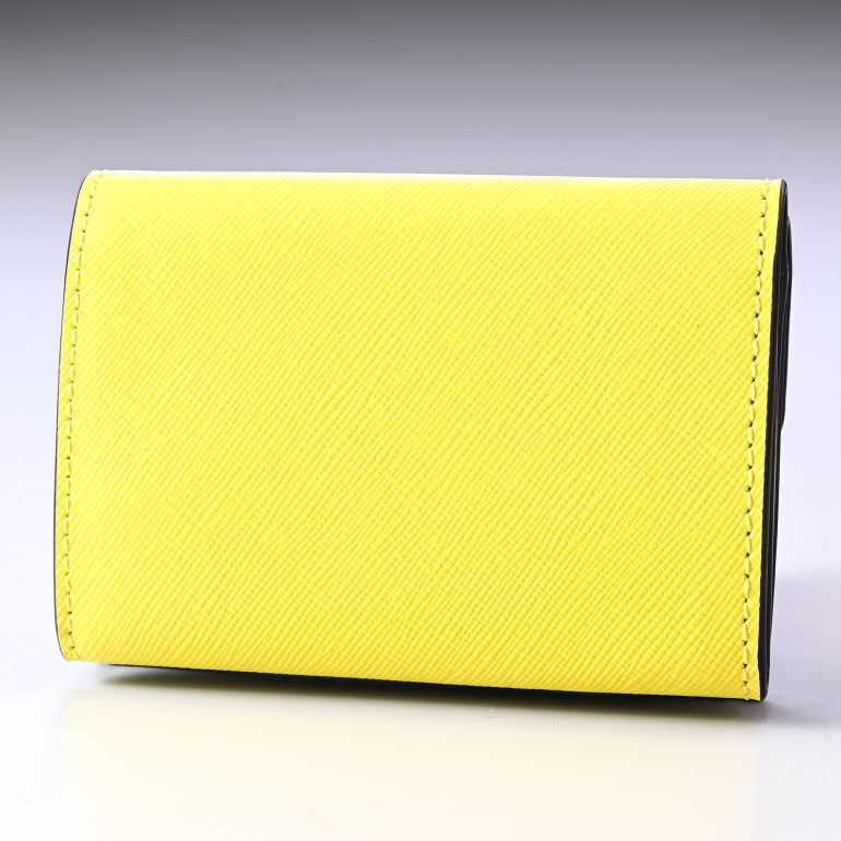 マルニ MARNI 三つ折り財布 レディース ミニウォレット スマートウォレット サフィアーノレザー ブラウン マルチカラー PFMOW02U23 LV520 Z619M 【スペシャルラッピング660円(別売り)】