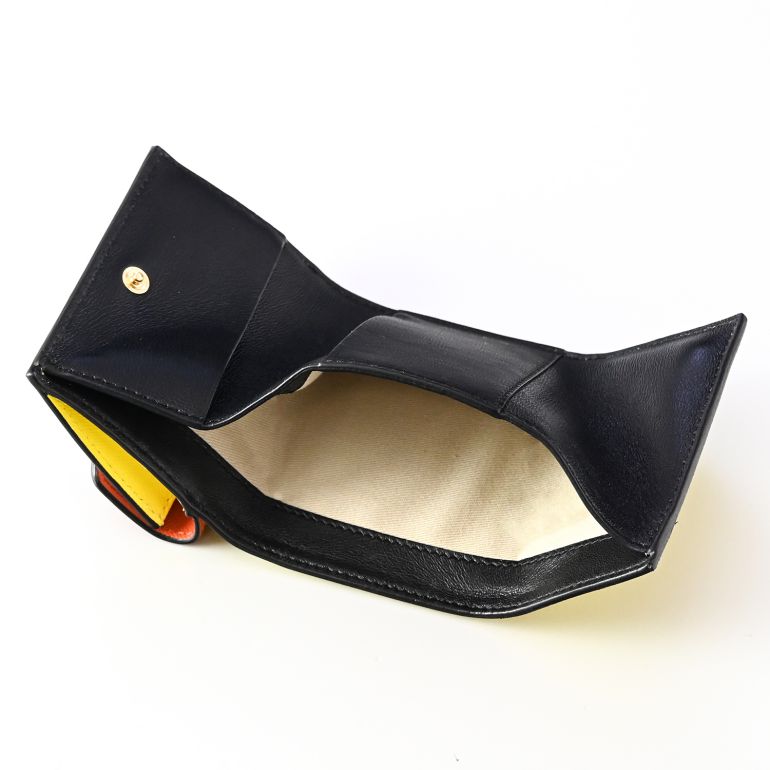 マルニ MARNI 三つ折り財布 レディース ミニウォレット スマートウォレット サフィアーノレザー ブラウン マルチカラー PFMOW02U23 LV520 Z619M 【スペシャルラッピング660円(別売り)】