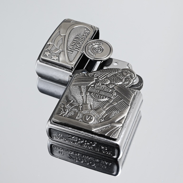 ZIPPO ジッポー ライター ジッポ HARLEY DAVIDSON HD MOTOR FLAG