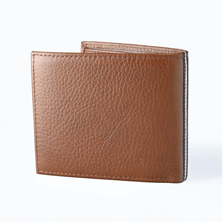 高品質ヨーロッパ輸入モデル トミーヒルフィガー TOMMY HILFIGER 二つ折り財布 2024SS TH PREM LEATHER CC AND COIN プリム メンズ ブラウン AM12188 GTY WARM COGNAC 折財布 ウォレット