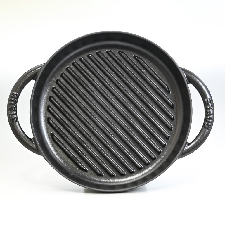 Staub グリルパン 23 cm 鋳鉄 ブラック 黒 staub グリルパン ブラック （ストウブ グリル グリルパン 23 cm