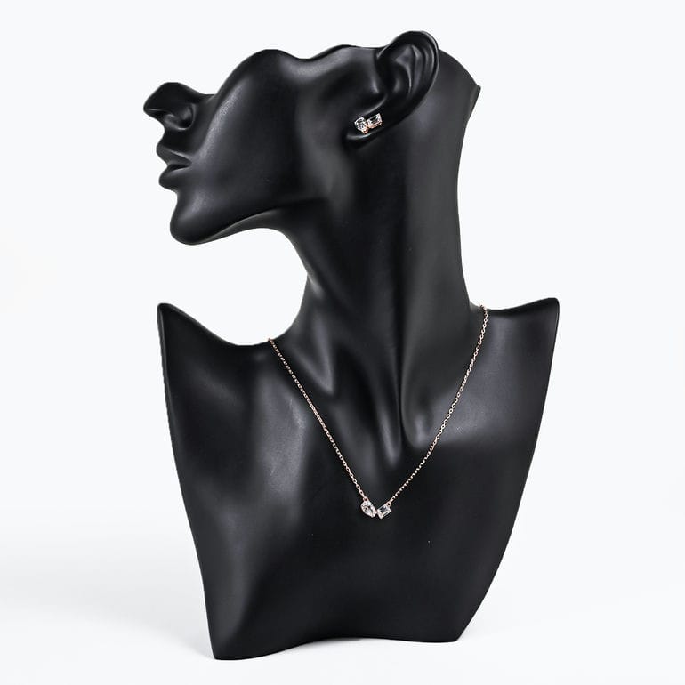 スワロフスキー SWAROVSKI ネックレス ピアス セット Mesmera クリア
