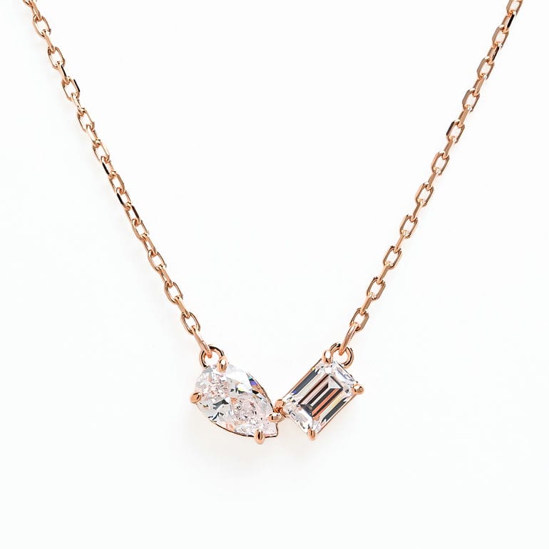 スワロフスキー SWAROVSKI ネックレス ピアス セット Mesmera クリア