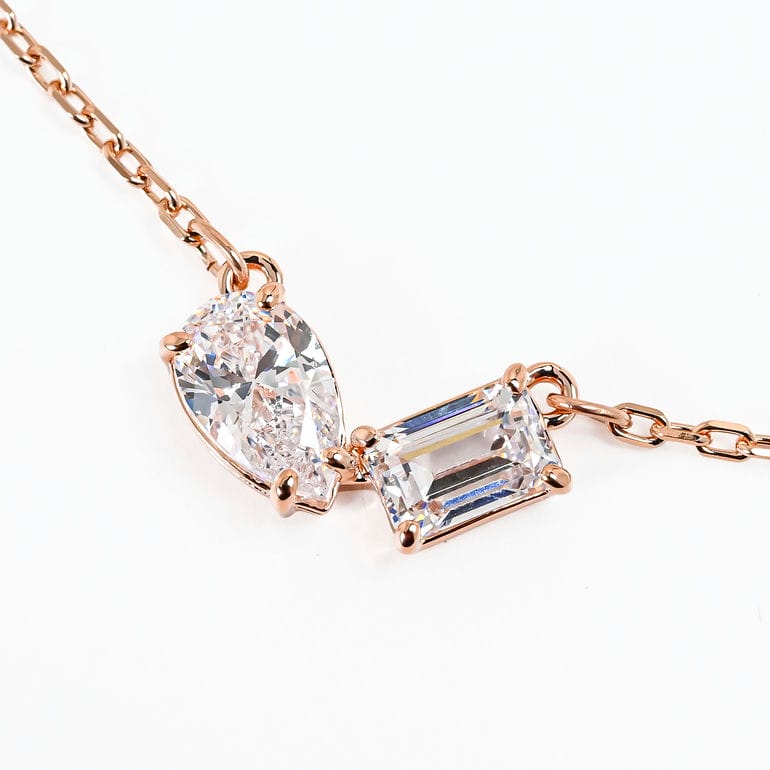 ★GW限定SALE★スワロフスキーMesmera ネックレス＆ピアスセット スワロフスキー SWAROVSKI ネックレス ピアス セット Mesmera クリア
