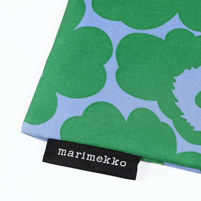 マリメッコ marimekko 小物入れ コスメポーチ KAIKA ミニ ウニッコ ライトブルー グリーン 75748 075748 560 北欧雑貨 北欧デザイン ネコポス限定 送料無料【スペシャルラッピング660円(別売り)】