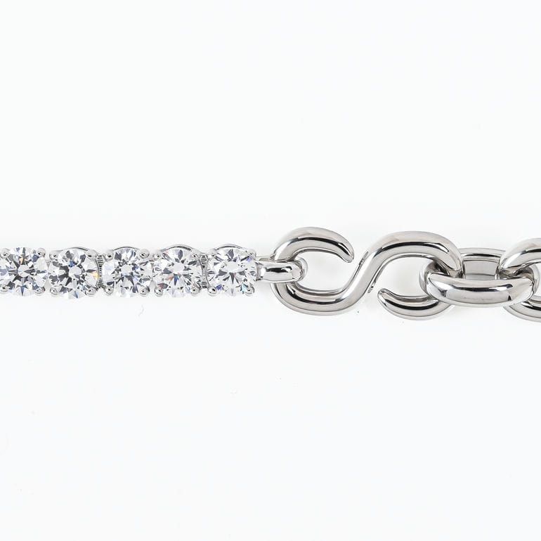 スワロフスキー SWAROVSKI ブレスレット Matrix マトリックス S字型