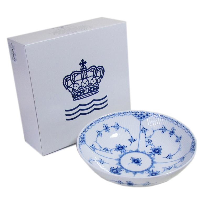 2個セット ロイヤルコペンハーゲン ブルーフルーテッド ハーフレース ボウル 1102577 1017218 北欧食器 洋食器 【スペシャルラッピング1100円(別売り)】