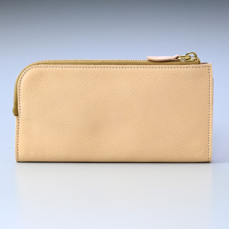 イルビゾンテ IL BISONTE 財布 長財布 メンズ レディース バケッタレザー ナチュラル C0782MP 120 SCW011PV0005NA113B 箔押し名入れ可有料 【スペシャルラッピング660円(別売り)】