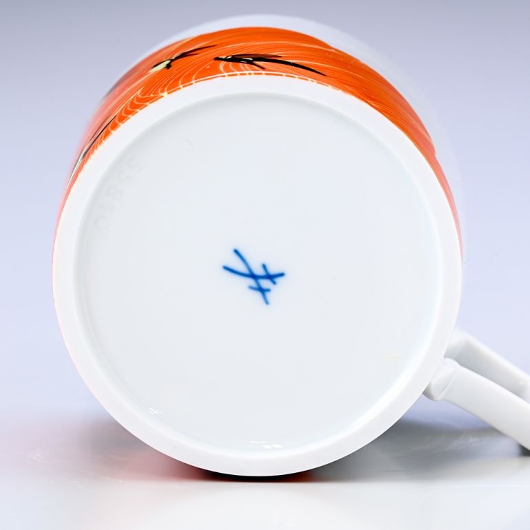 マイセン マグコレクション トウモロコシ マグカップ オレンジ 310ml Meissen 79A420-55810-1 洋食器 【ドイツ本国の紙袋別売り】【スペシャルラッピング660円(別売り)】