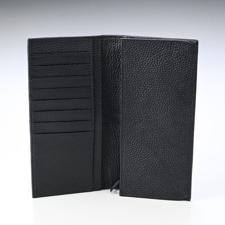 エンポリオ アルマーニ EMPORIO ARMANI 長財布 メンズ バーティカルウォレット オールオーバーエンボスイーグル ブラック YEM474 Y142V 81072 名入れ可有料 【スペシャルラッピング660円(別売り)】