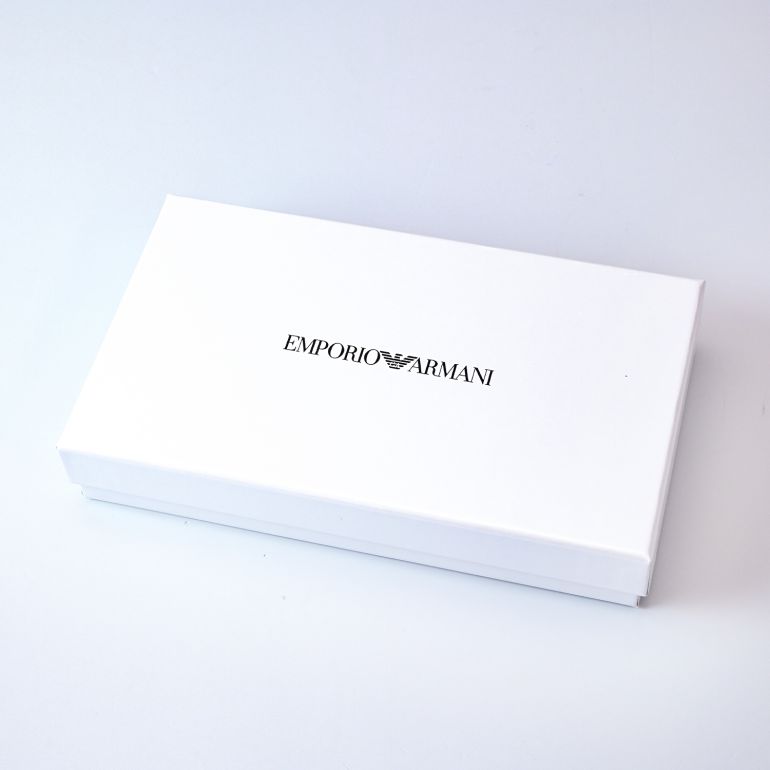 エンポリオ アルマーニ EMPORIO ARMANI 長財布 メンズ バーティカルウォレット オールオーバーエンボスイーグル ブラック YEM474 Y142V 81072 名入れ可有料 【スペシャルラッピング660円(別売り)】