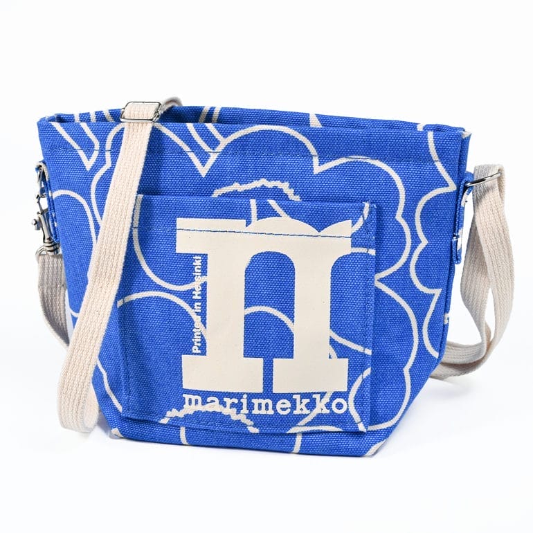 マリメッコ marimekko ショルダーバッグ クロスボディ MONO MINI Unikko モノ ミニ ウニッコ レディース ブルー 94154 094154 580 北欧雑貨 北欧デザイン
