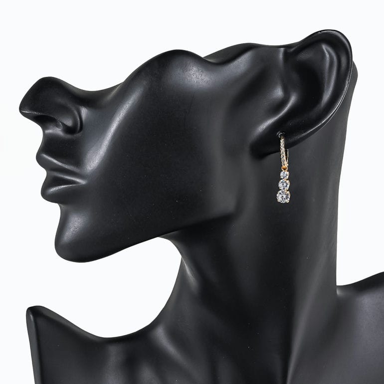 スワロフスキー SWAROVSKI ピアス Stilla Attract フープピアス クリア ゴールド 5723300 ジュエリー アクセサリー【スペシャルラッピング660円(別売り)】