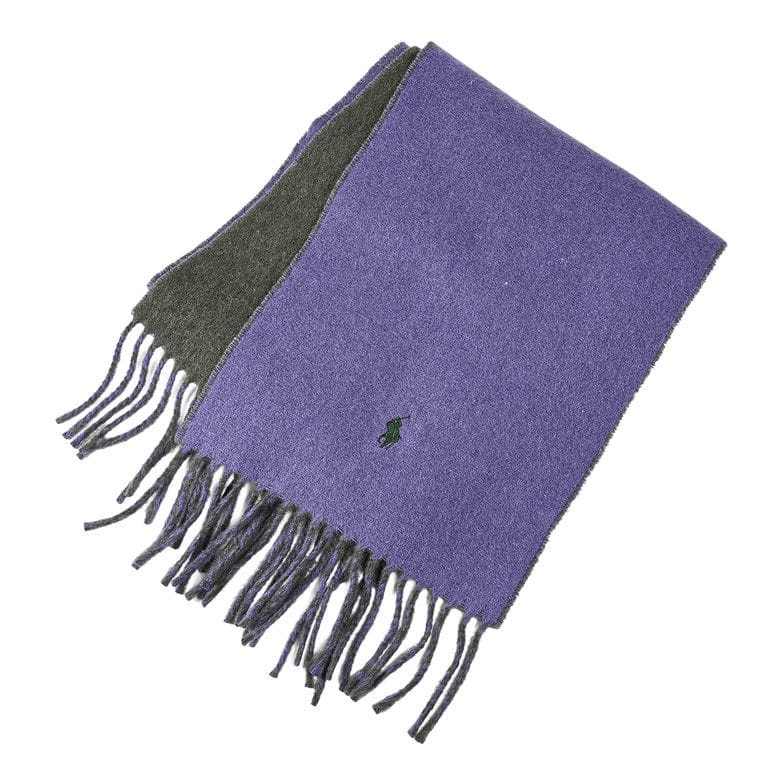 ポロ ラルフローレン POLO RALPH LAUREN マフラー リバーシブル メンズ