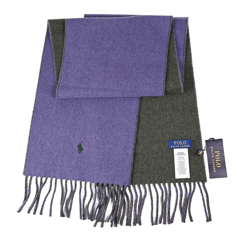 ポロ ラルフローレン POLO RALPH LAUREN マフラー リバーシブル メンズ