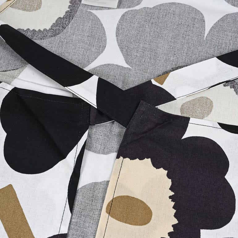 マリメッコ marimekko エプロン ピエ二 ウニッコ ホワイト