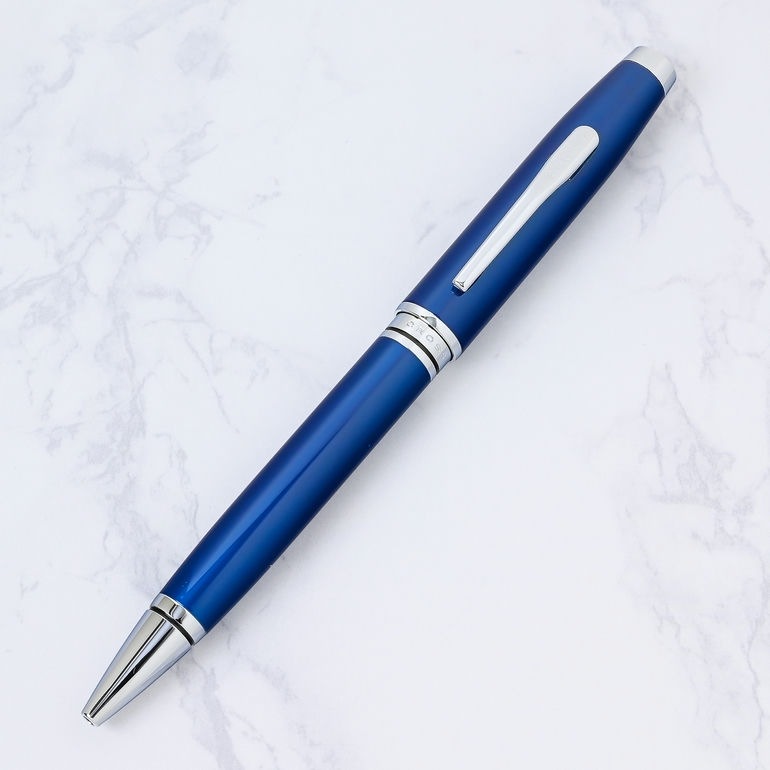 クロス ボールペン メンズ レディース COVENTRY コベントリー ブルーラッカー NAT0662-9 ギフト プレゼント 純正包装可能 名入れ無料 ネーム入れ 名入れギフト ボールペン 文房具【スペシャルラッピング660円(別売り)】