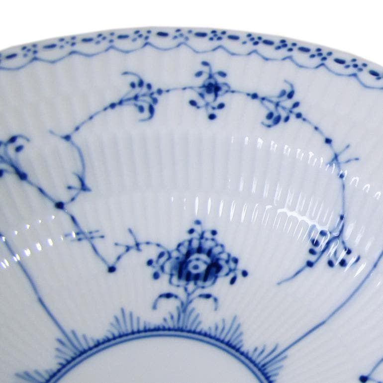 2個セット ロイヤルコペンハーゲン ブルーフルーテッド ハーフレース