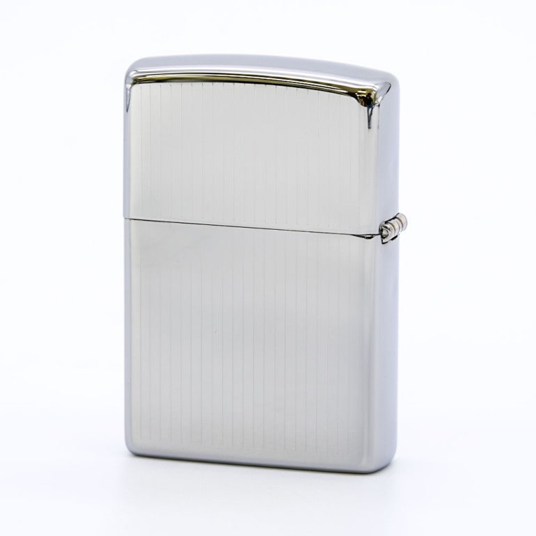 ZIPPO ジッポー ライター REG ENGINE TURNED エンジンターン ハイポリッシュクローム オイルライター 350