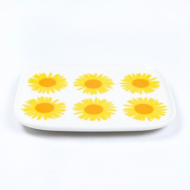 名入れ可有料】マリメッコ marimekko プレート スクエア 15cm×12cm