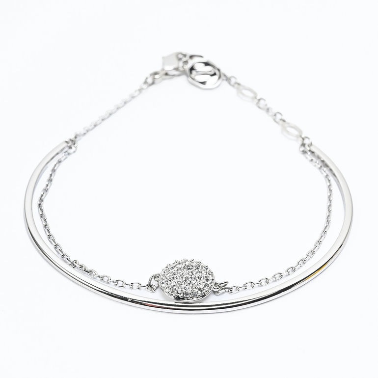 SWAROVSKI　スワロフスキー バングル　Мサイズ Amazon | Swarovski スワロフスキー Twist Rows クリスタル