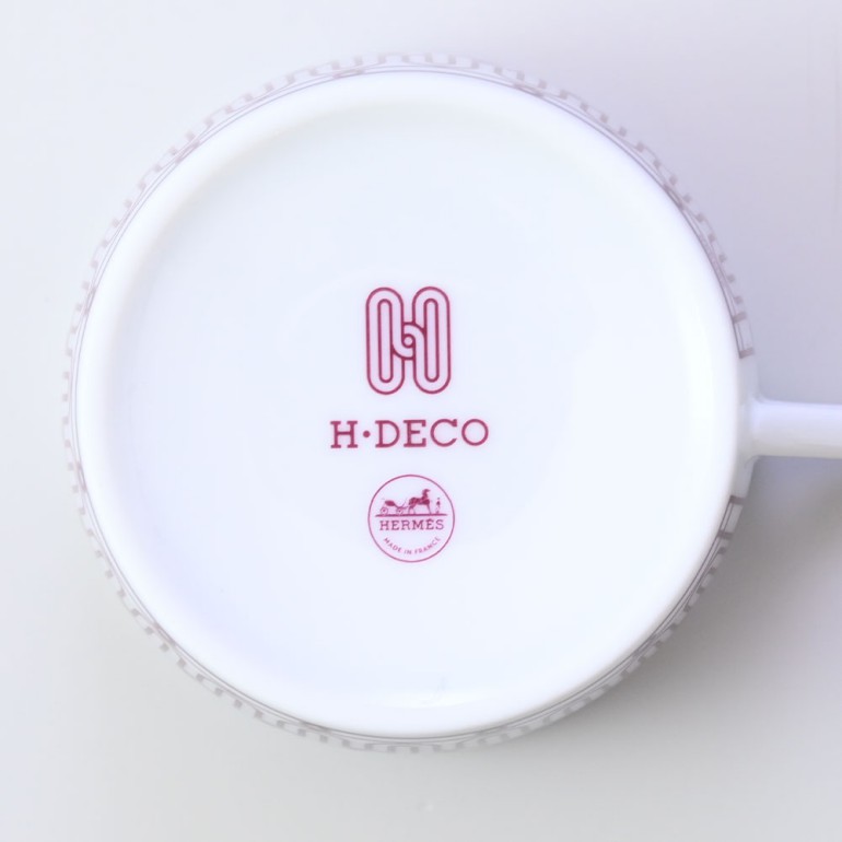 エルメス HERMES ティーカップ&ソーサー ペア Hデコ H DECO エルメス HERMES ティーカップ&ソーサー ペア Hデコ H DECO