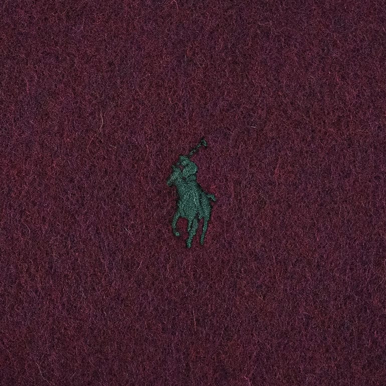 ポロ ラルフローレン POLO RALPH LAUREN マフラー リバーシブル メンズ レディース 男女兼用 リッチルビー ヴィンテージパイン PC0455 662