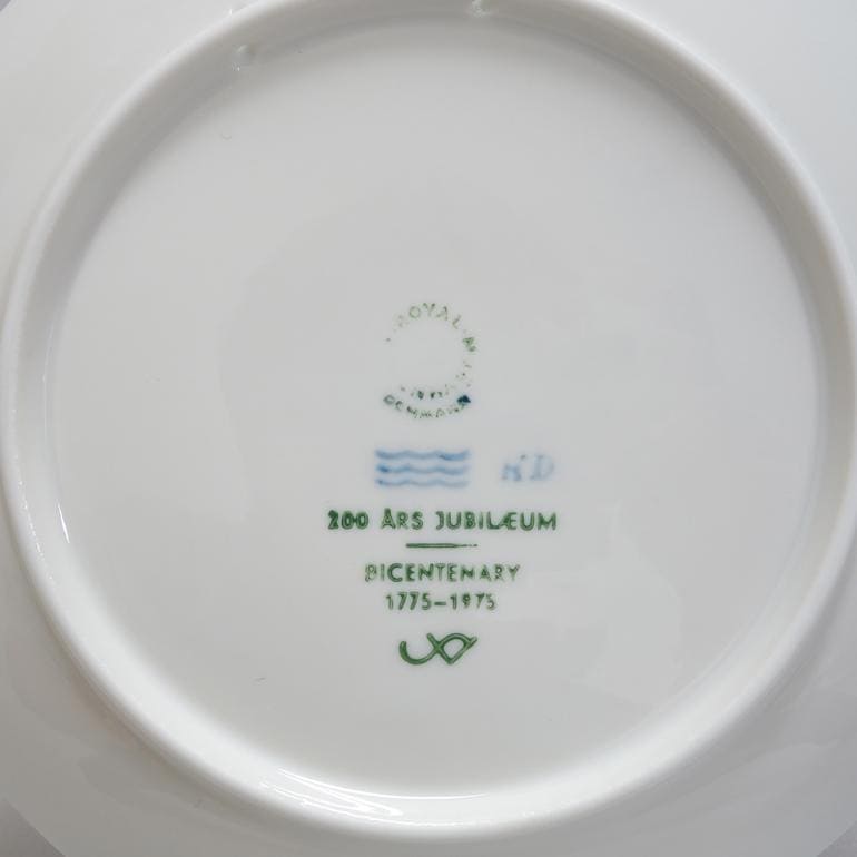 ロイヤルコペンハーゲン イヤープレート 200周年記念プレート