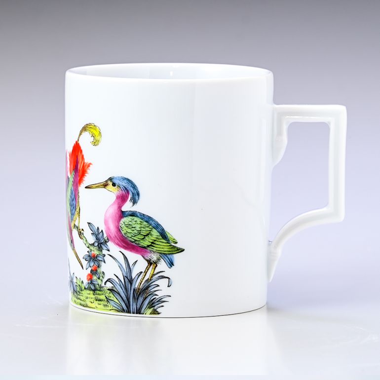 【名入れ可有料】マイセン マグコレクション ファンシーな鳥 マグカップ マルチカラー 310ml Meissen 79A425-55810-1 洋食器 【ドイツ本国の紙袋別売り】【スペシャルラッピング660円(別売り)】