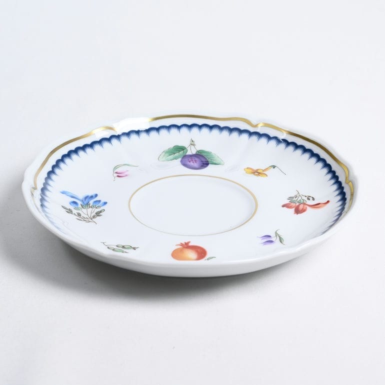 【中古品】 ジノリ1735 リチャードジノリ フルーツソーサー 15cm 4枚 Richard Ginori ジノリ1735／リチャードジノリ イタリアン