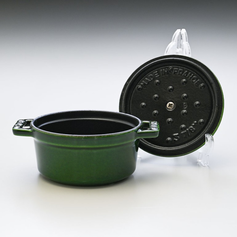 ストウブ(Staub) ミニ ピコ ココット ラウンド バジルグリーン 10cm