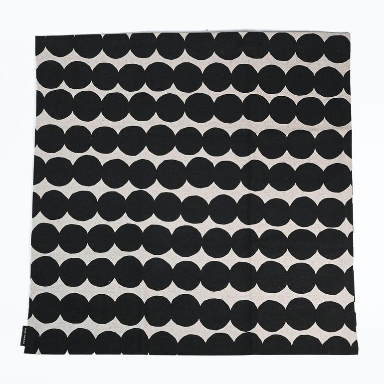マリメッコ marimekko クッションカバー 50×50cm ヌードクッション セット ラシィマット ブラック 73644 073644 890 北欧雑貨 北欧デザイン