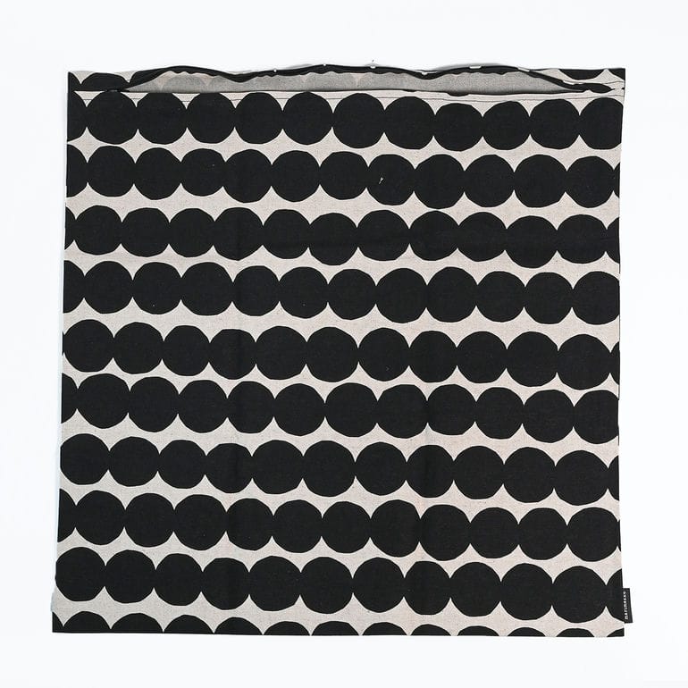 マリメッコ marimekko クッションカバー 50×50cm ヌードクッション セット ラシィマット ブラック 73644 073644 890 北欧雑貨 北欧デザイン