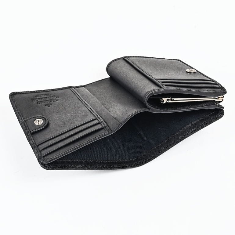 Vivienne Westwood 二つ折り財布 マネークリップ黒　小銭入れ付き imgrc0162066232.jpg