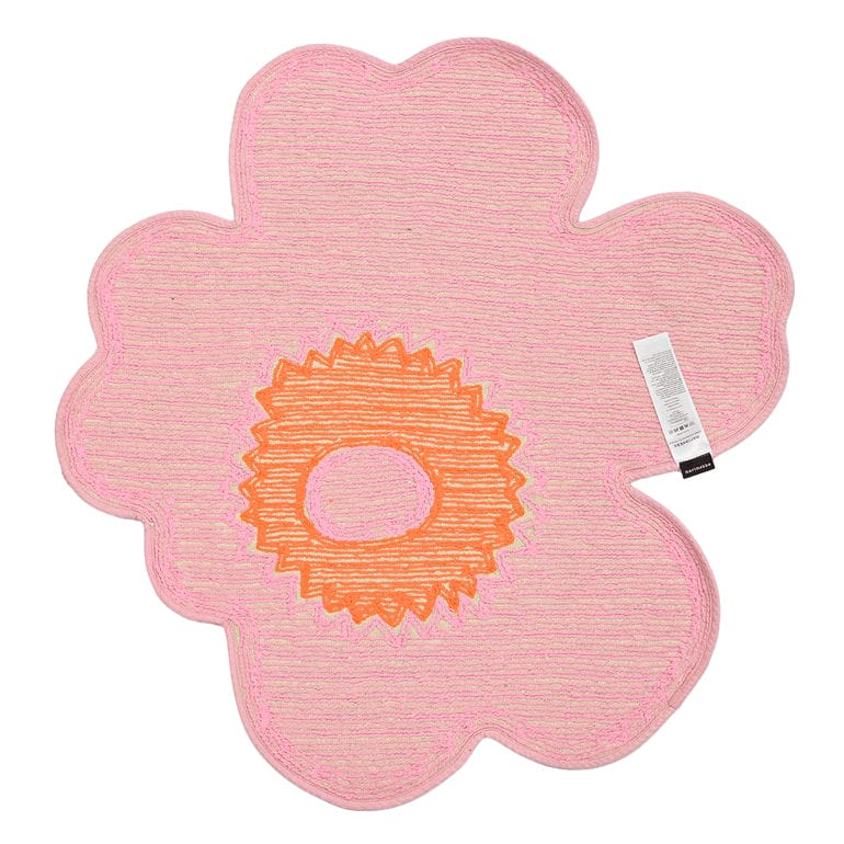 marimekko 北欧 ｜ フリーデザイン マット（マリメッコ／marimekko） ウニッコ バスマット　ピンク　訳あり ラグ・カーペット