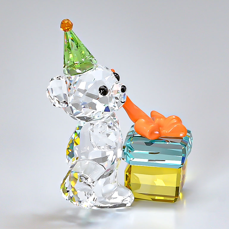 スワロフスキー SWAROVSKI クリスタルフィギュア Krisベア Best Wishes
