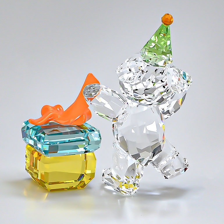 スワロフスキー SWAROVSKI クリスタルフィギュア Krisベア Best Wishes 5557538 インテリア オブジェ 置物【スペシャルラッピング660円(別売り)】