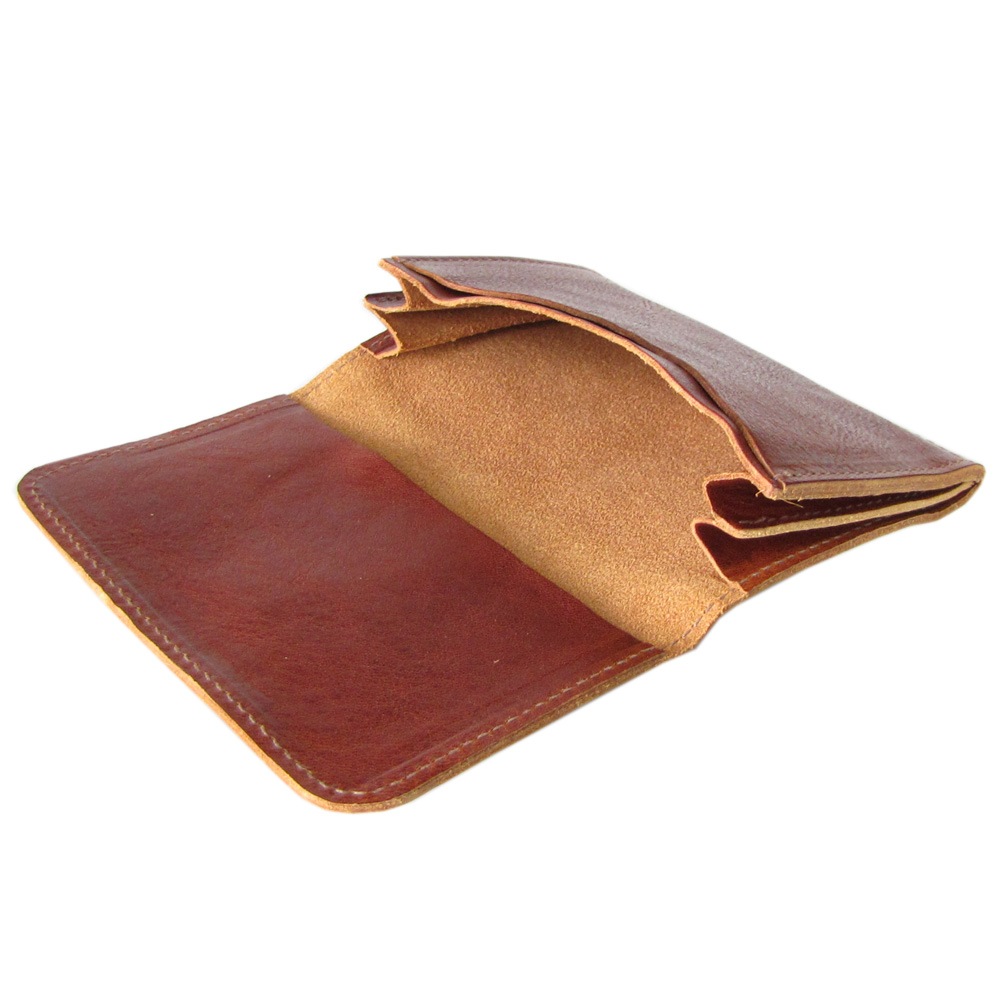 イルビゾンテ IL BISONTE カードケース バケッタオールドレザー 名刺入れ コニャック あか茶 C0470 PO 566 SCC004PO0001BW221X 箔押し名入れ可有料【スペシャルラッピング660円(別売り)】