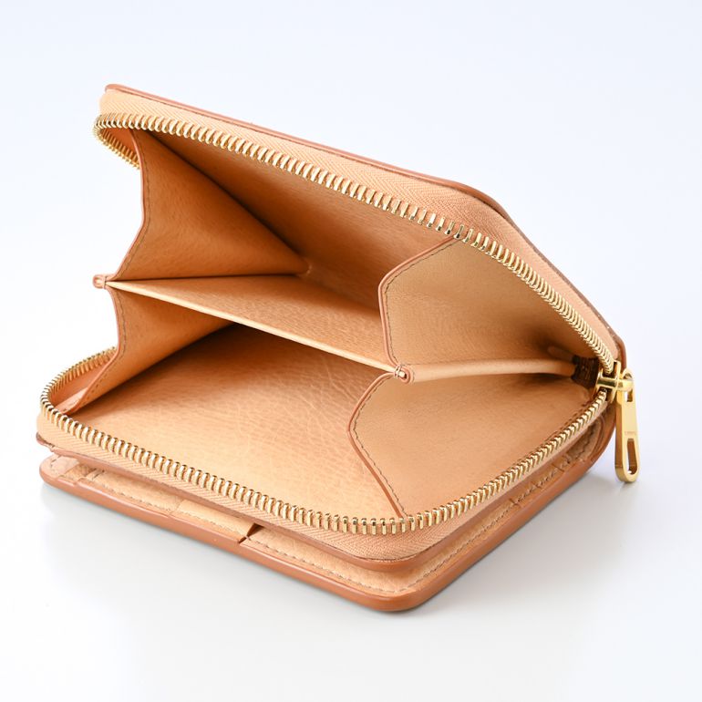 イルビゾンテ IL BISONTE 財布 二つ折り財布 メンズ レディース バケッタレザー レザー NATURAL ナチュラル SSW003PVX001NA245H【スペシャルラッピング660円(別売り)】