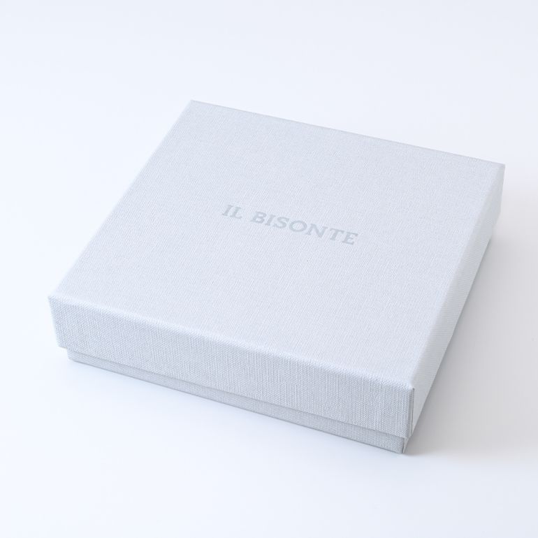 イルビゾンテ IL BISONTE 財布 二つ折り財布 メンズ レディース バケッタレザー レザー NATURAL ナチュラル SSW003PVX001NA245H【スペシャルラッピング660円(別売り)】