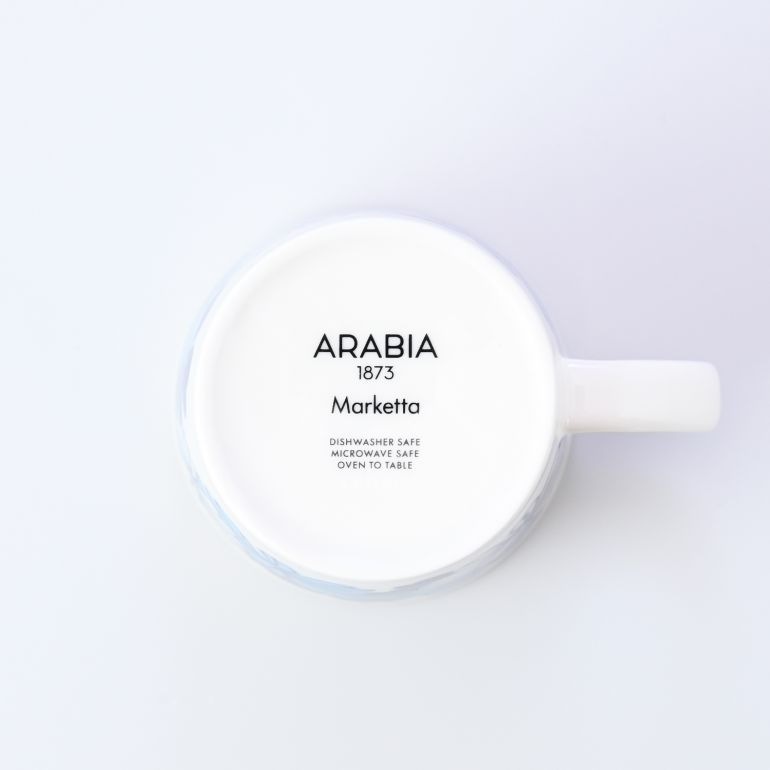 アラビア ARABIA マグカップ 300ml トレジャーデザイン by エステリ・トムラ Marketta マルケッタ 1058905 北欧食器 洋食器 名入れ可有料【スペシャルラッピング660円(別売り)】