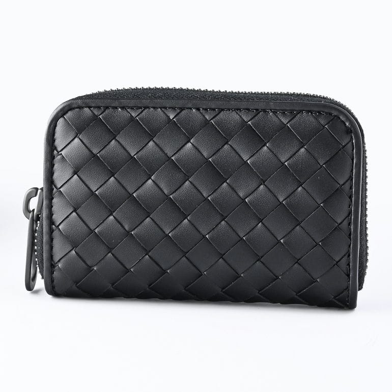ボッテガヴェネタ BOTTEGA VENETA コインケース 小銭入れ イントレチャート ブラック 473010 V47W1 1275 Made in ITALY レザー【スペシャルラッピング660円(別売り)】