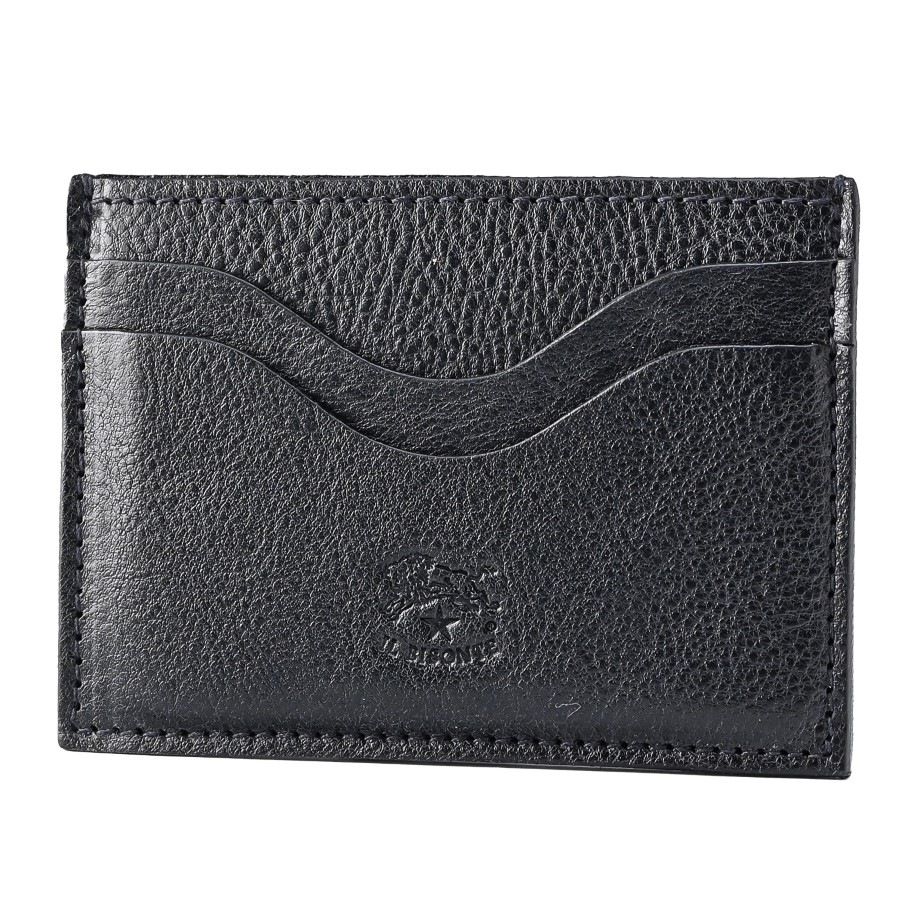 【名入れ無料】 【スペシャルラッピング付】 【純正紙袋付】 イルビゾンテ IL BISONTE カードケース 全5カラー 包装紙23種類から選べる C1167 EP レディース メンズ