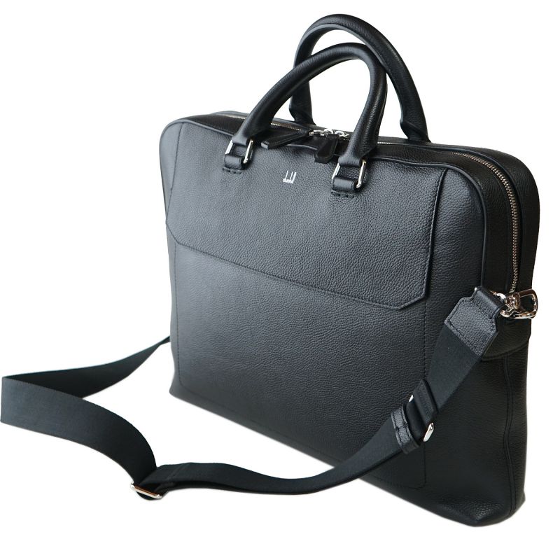 ダンヒル dunhill バッグ メンズ ビジネスバッグ ベルグレイヴ シングル ドキュメント ケース ブリーフケース ブラック 19F3800AR001