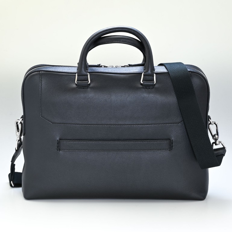 ダンヒル dunhill バッグ メンズ ビジネスバッグ ベルグレイヴ シングル ドキュメント ケース ブリーフケース ブラック 19F3800AR001