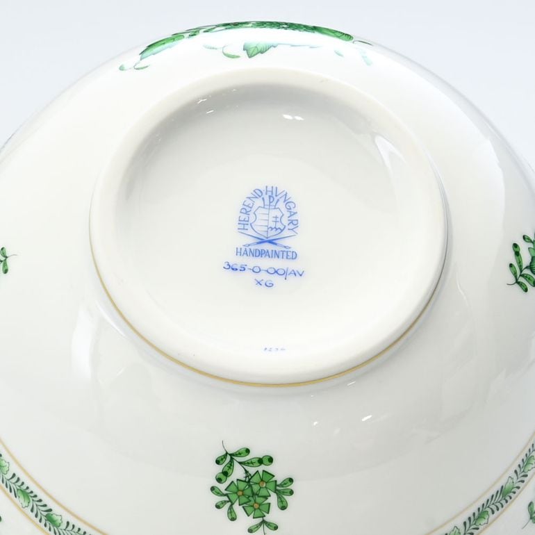 ヘレンド ボウル アポニーグリーン 洋食器 16cm 365000 AV