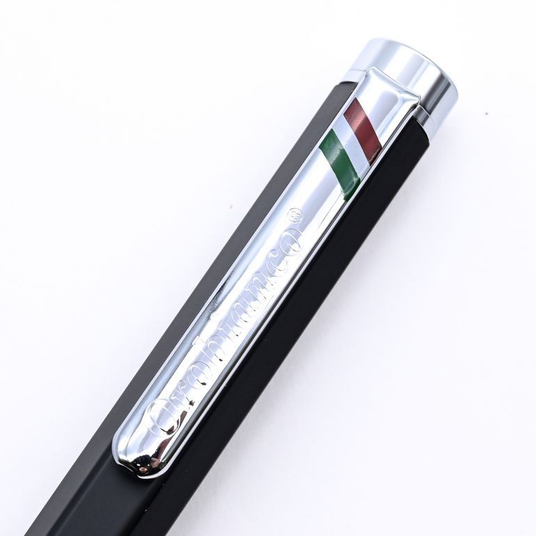 名入れ無料 純正ラッピング無料 オロビアンコ ボールペン ヘキサ HEXA ブラック 1953500 BP 名入れギフト ボールペン 文房具【スペシャルラッピング660円(別売り)】